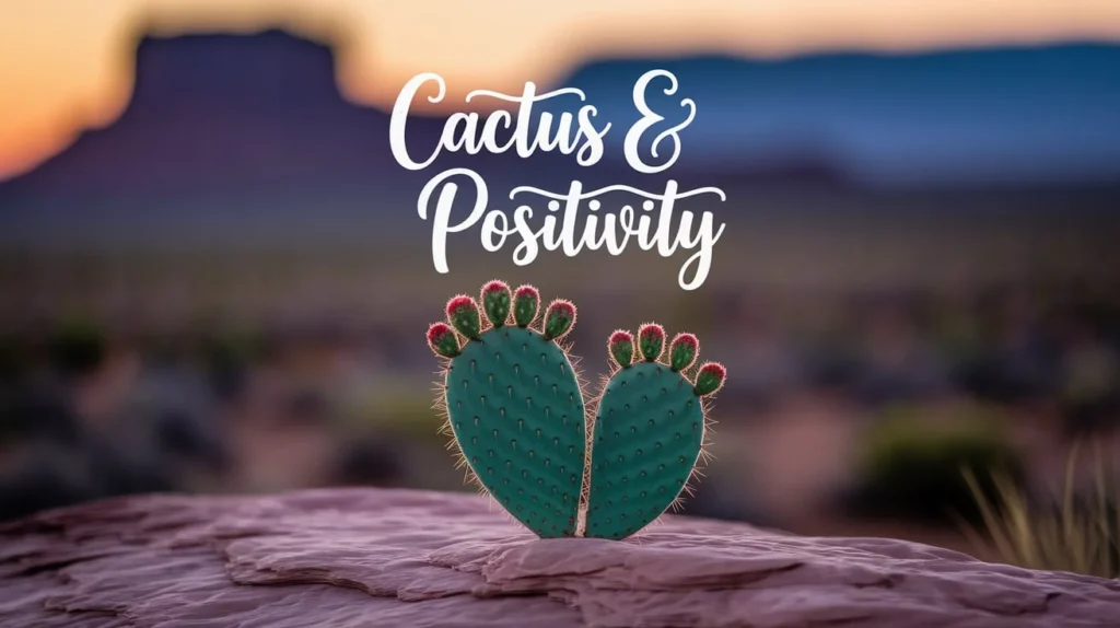Cactus & Positivity Captions