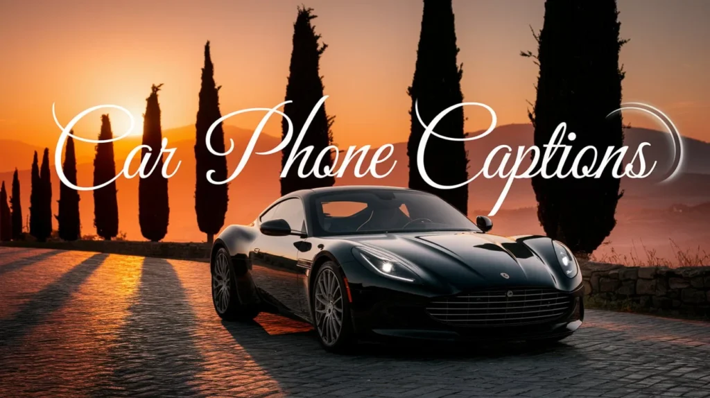 Car iPhone Captions