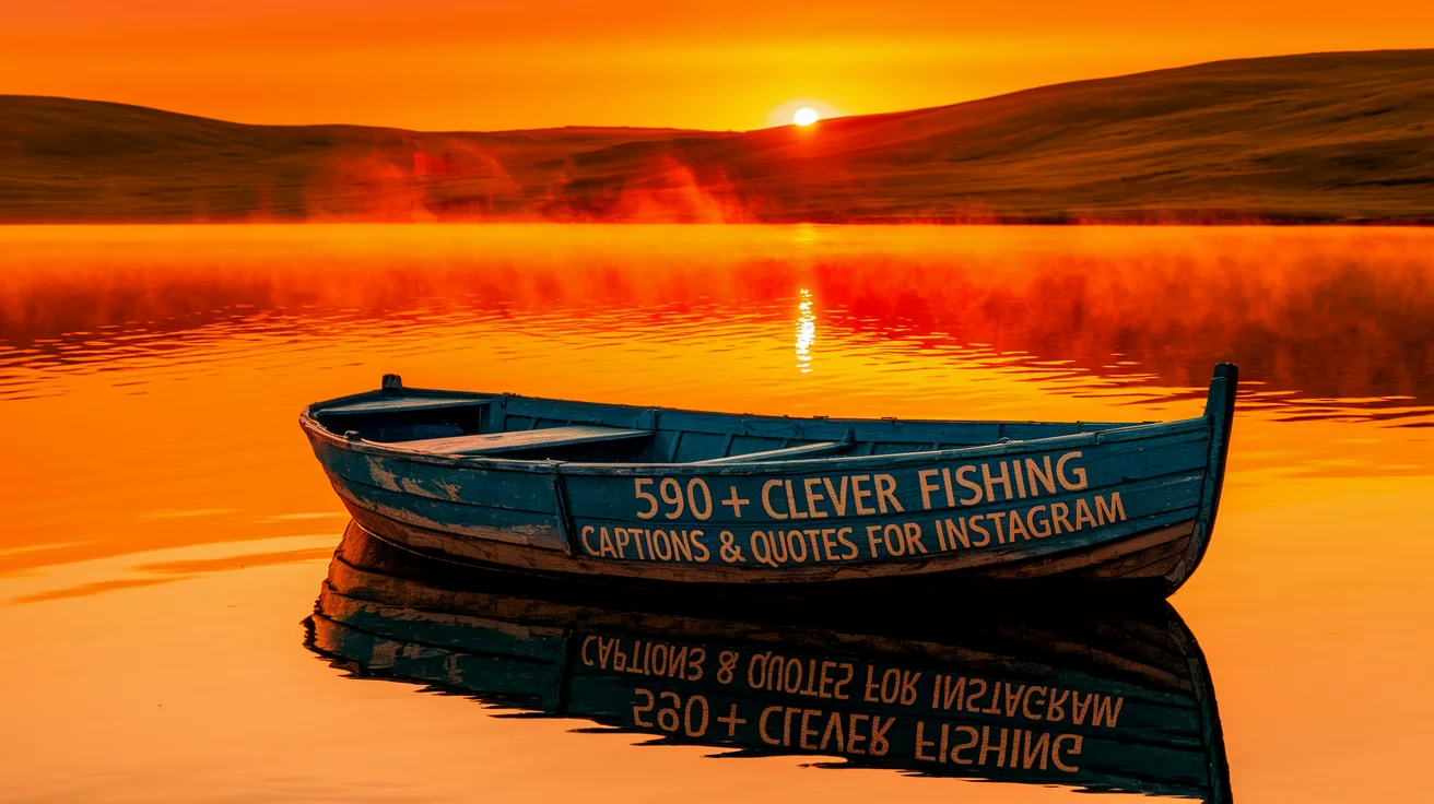 Clever Fishing Captions & Quotes for Instagram