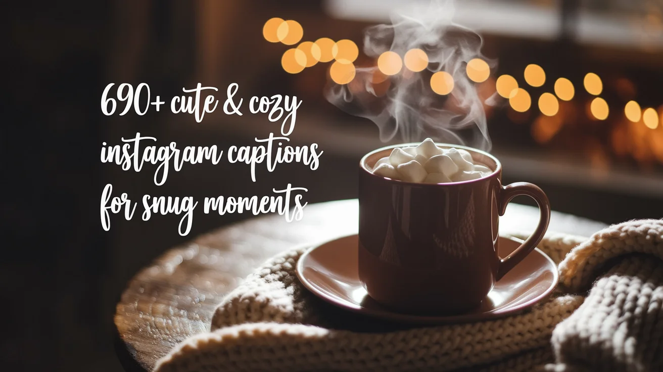 Cozy Instagram Captions