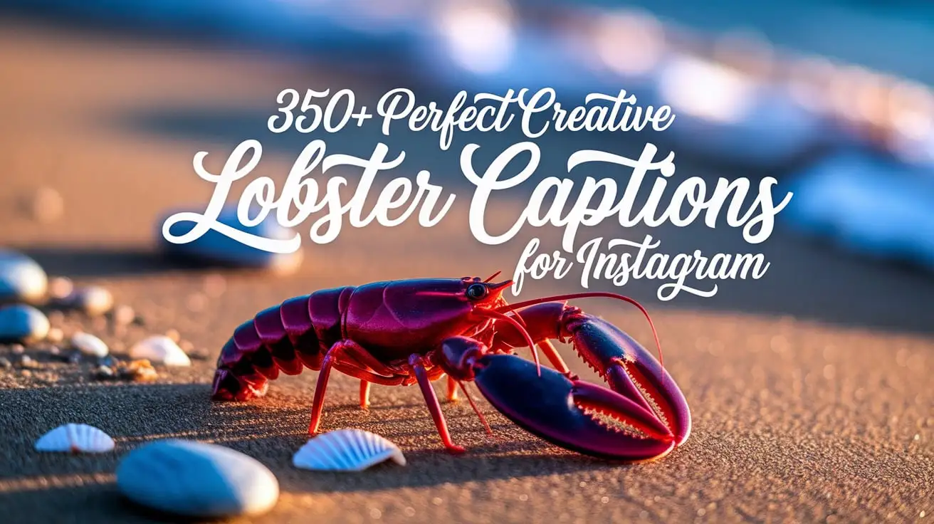 Lobster Captions for Instagram