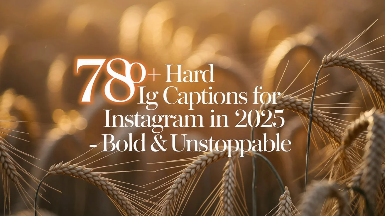 Hard IG Captions for Instagram