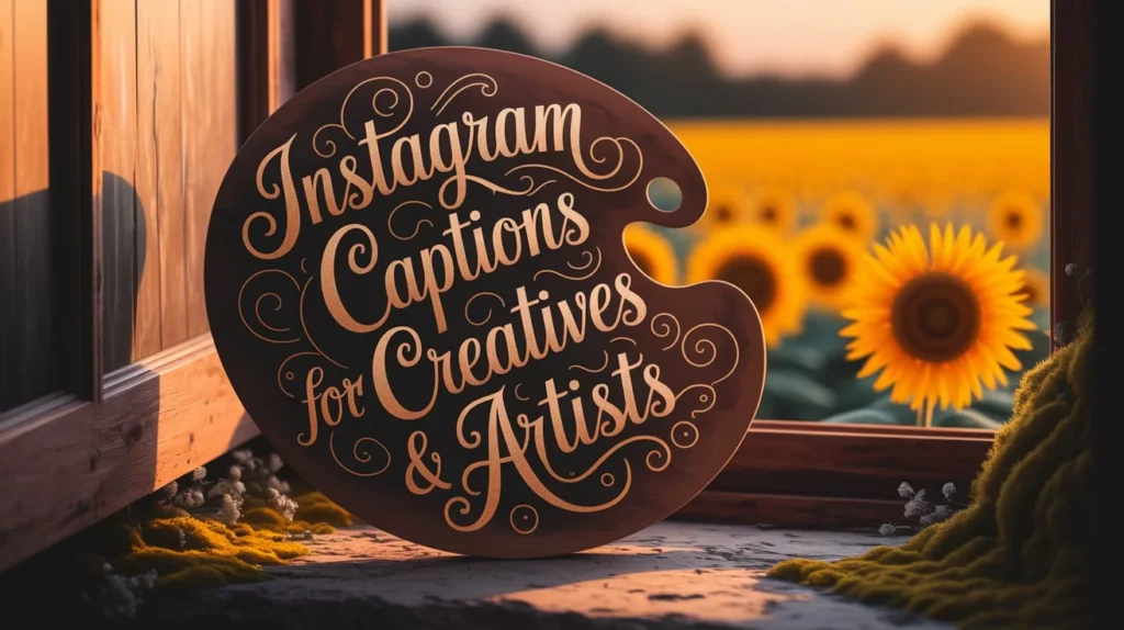 Instagram Captions for Creatives & Artists