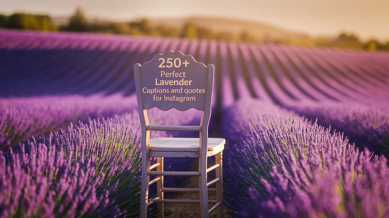 Lavender Captions and Quotes for Instagram