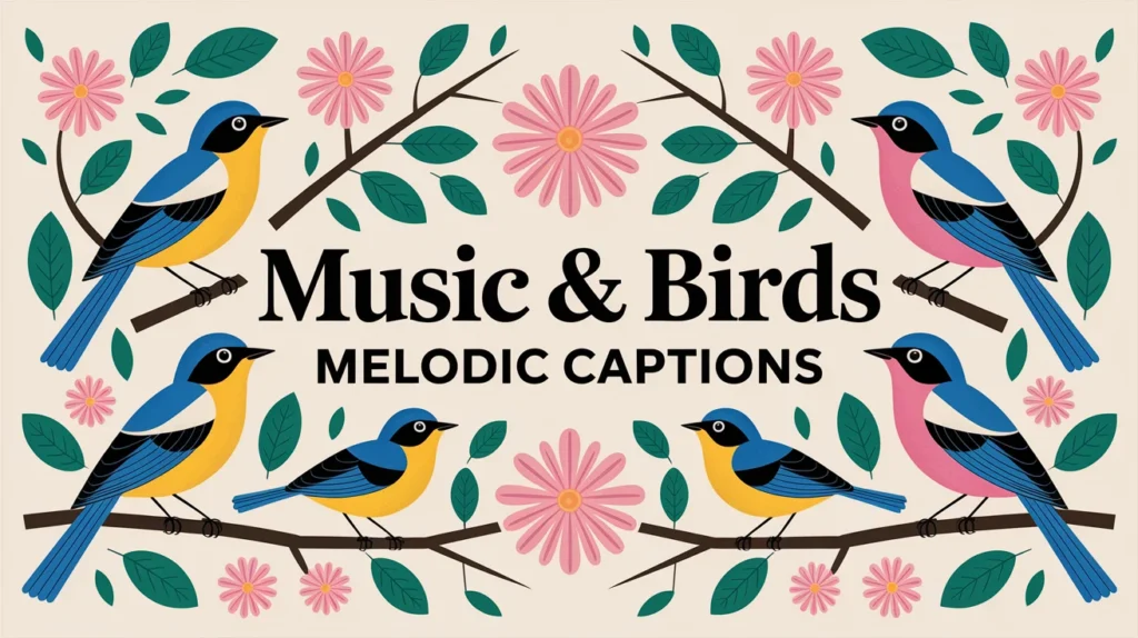 Music and Birds: Melodic Captions