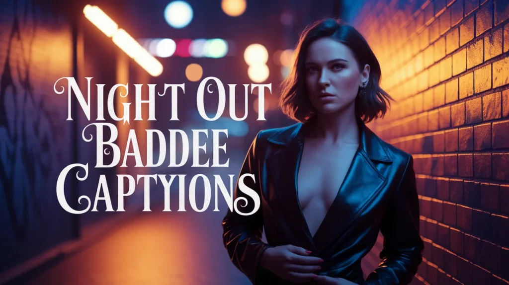 Night Out Baddie Captions