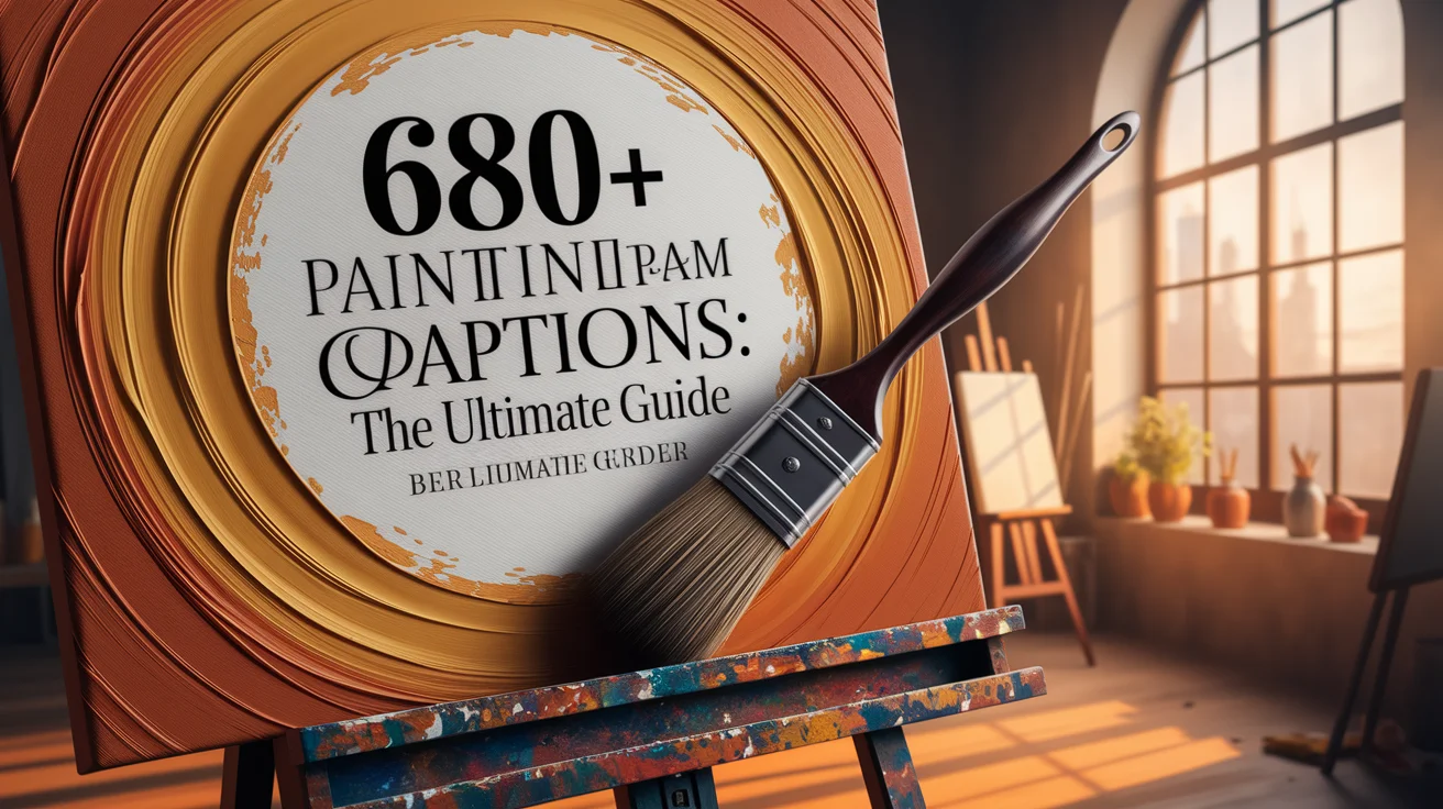 Painting Instagram Captions