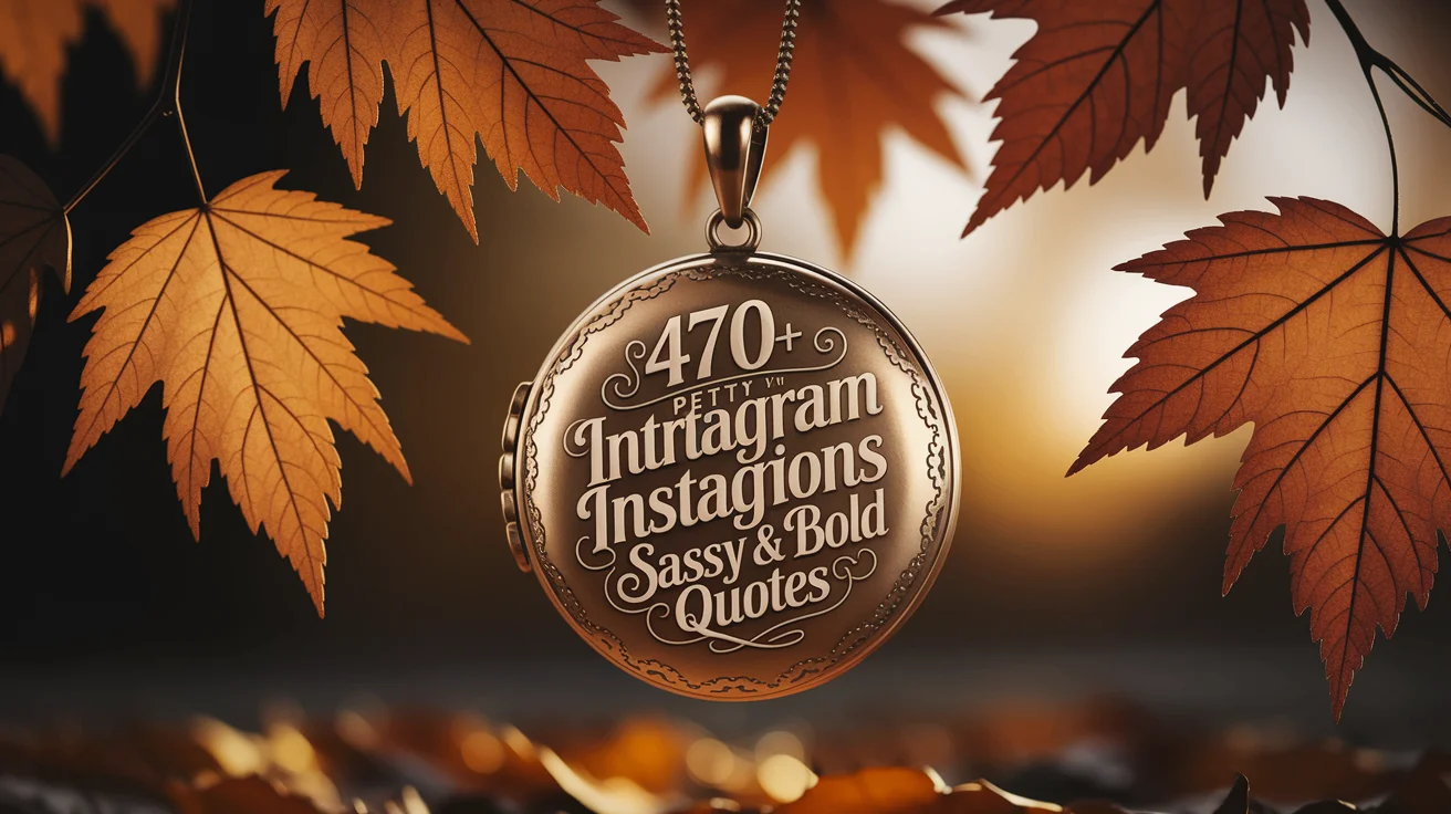 Petty Instagram Captions: Sassy & Bold Quotes