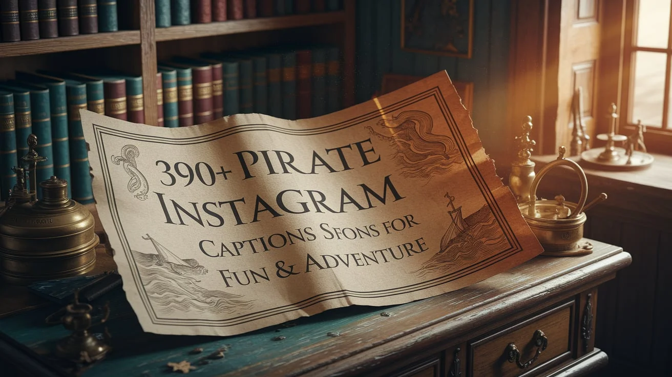 Pirate Instagram Captions