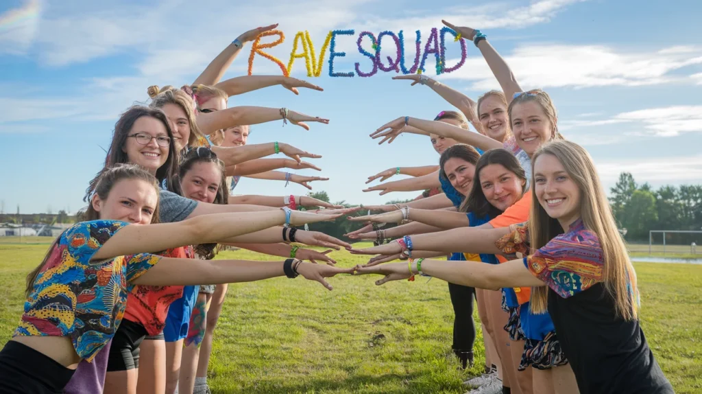 Rave Squad Captions