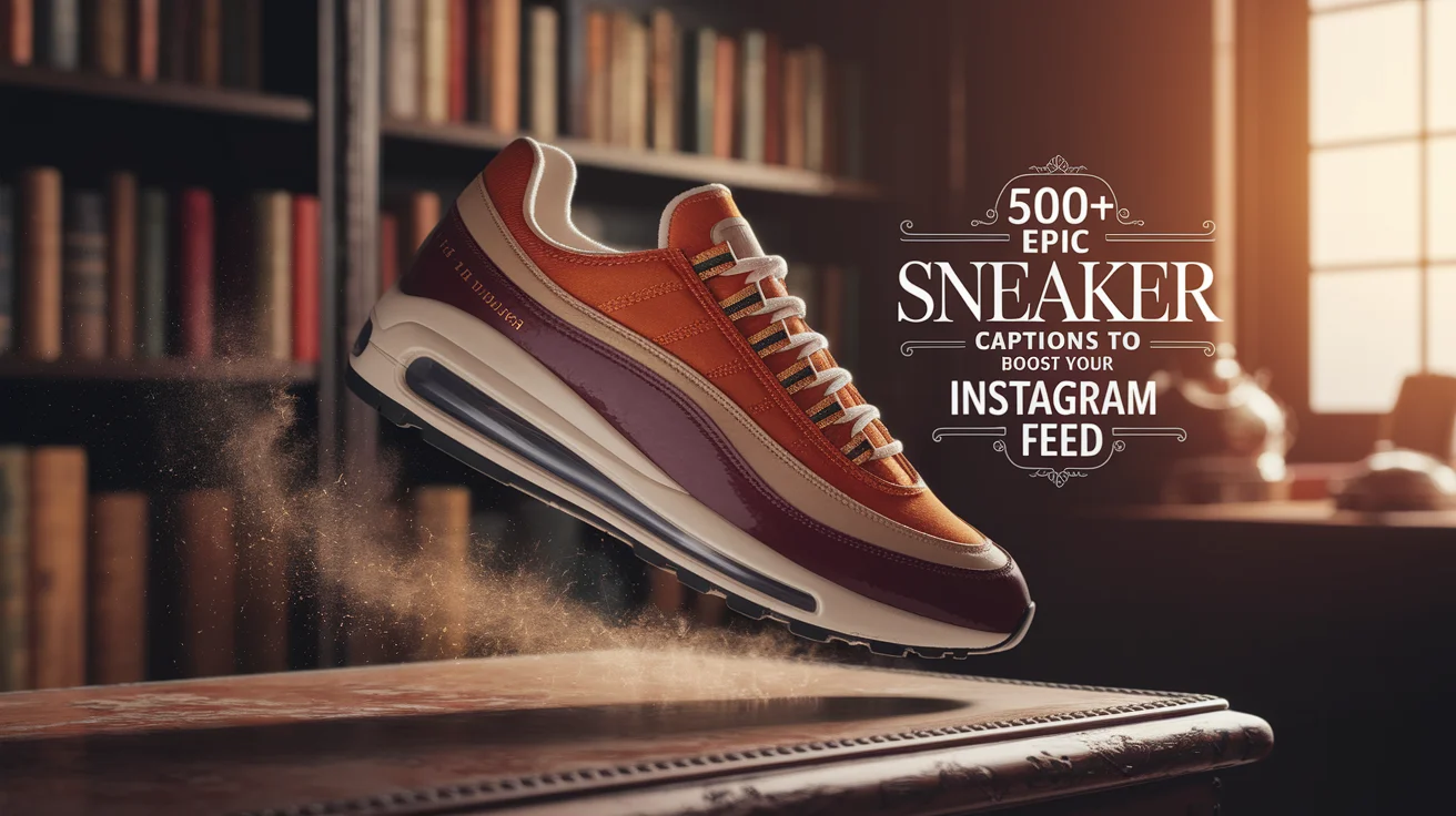 Epic Sneaker Captions