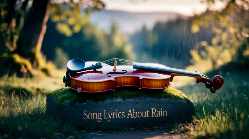 Song Lyrics About Rain