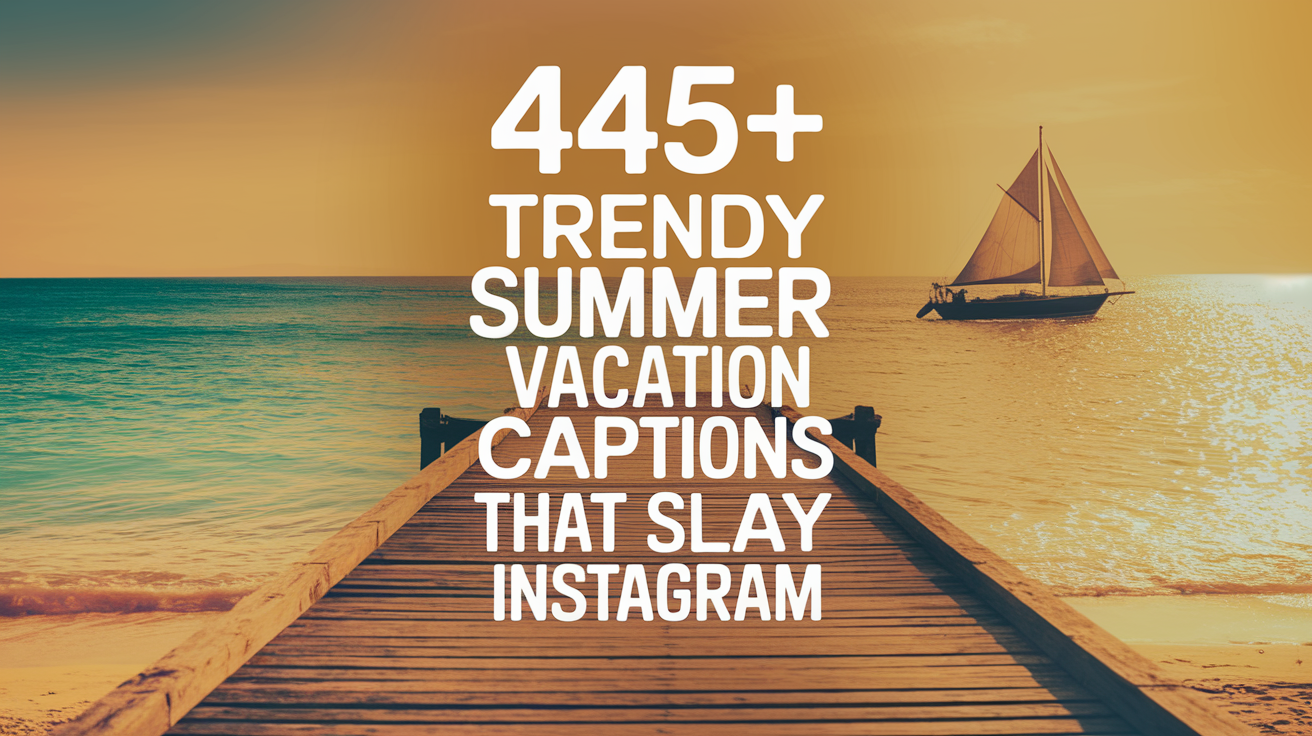 Summer Vacation Captions