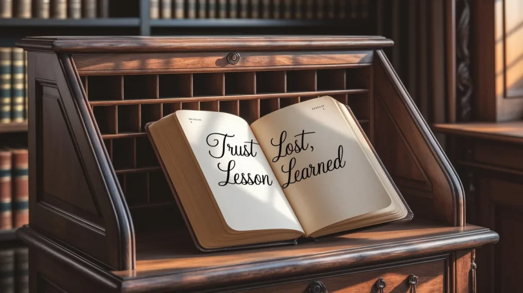Trust Lost, Lesson Learned