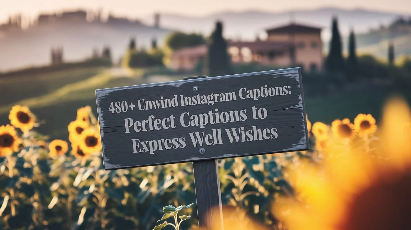 Unwind Instagram Captions