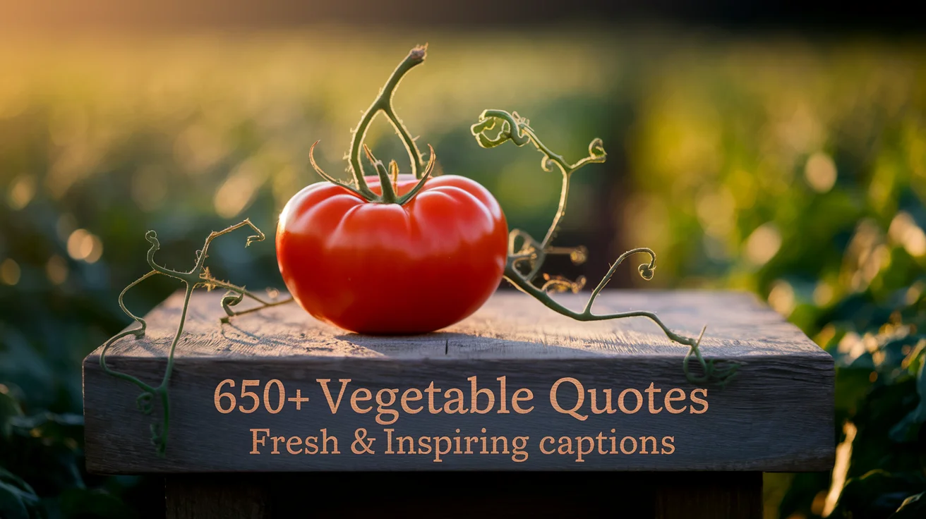 Vegetable Quotes – Fresh & Inspiring Captions
