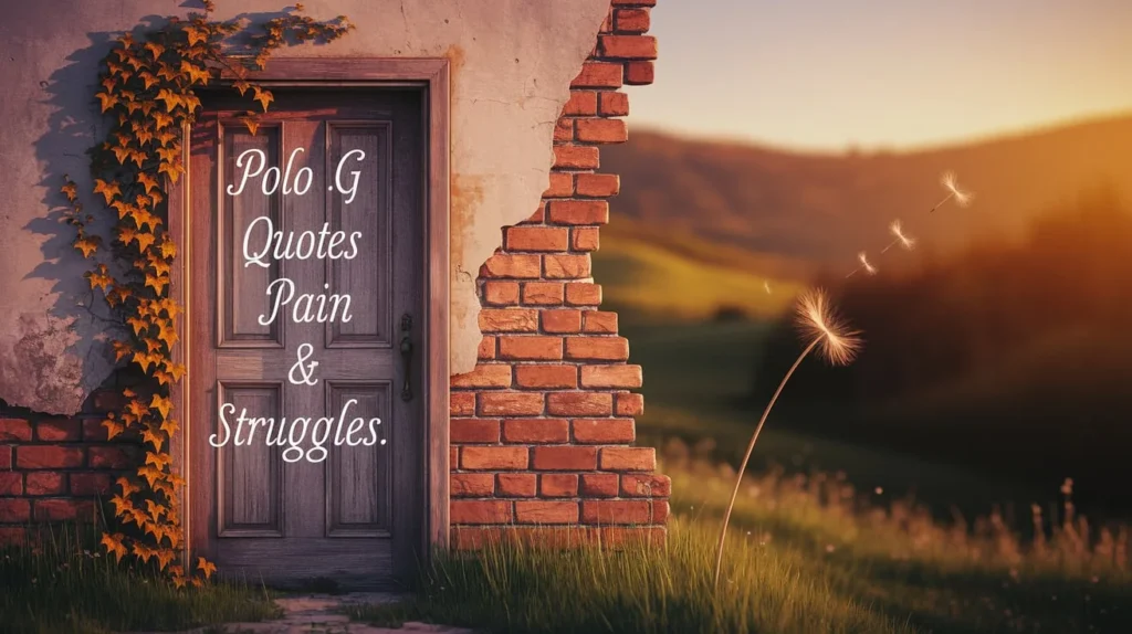 Polo G Quotes on Pain & Struggles