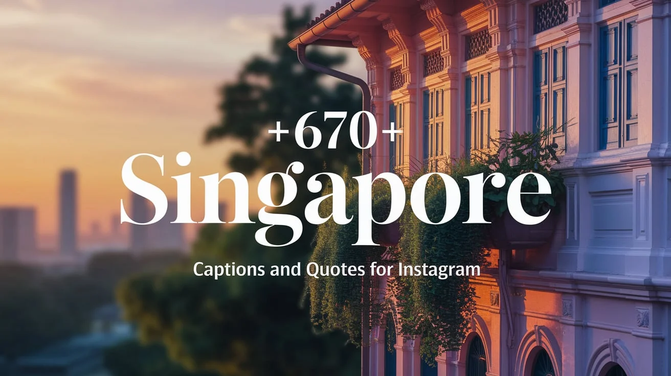 Singapore Captions