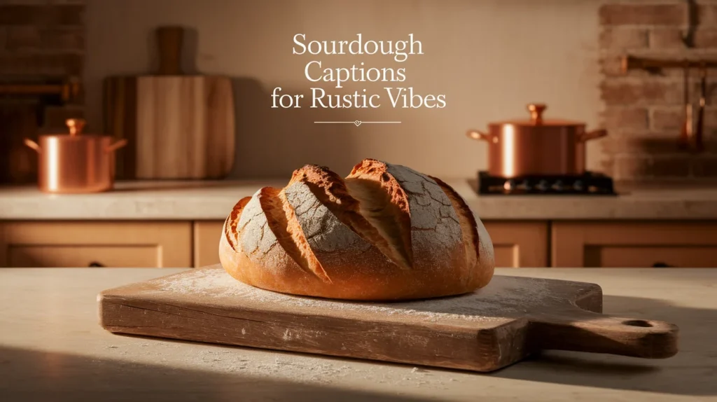 Sourdough Captions for Rustic Vibes