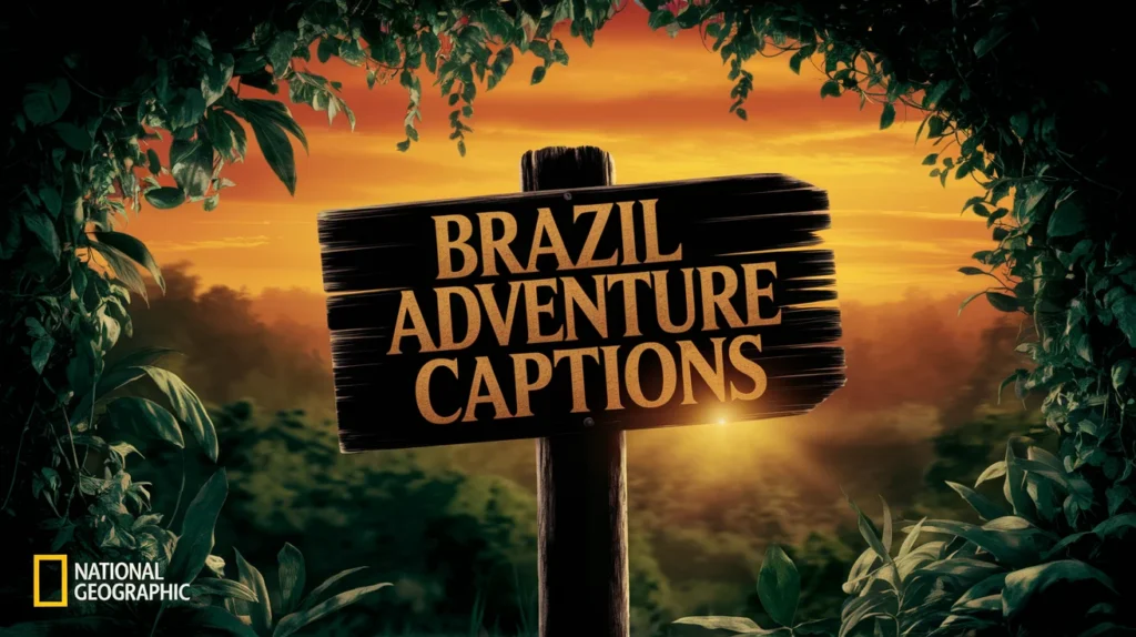 Brazil Adventure Captions