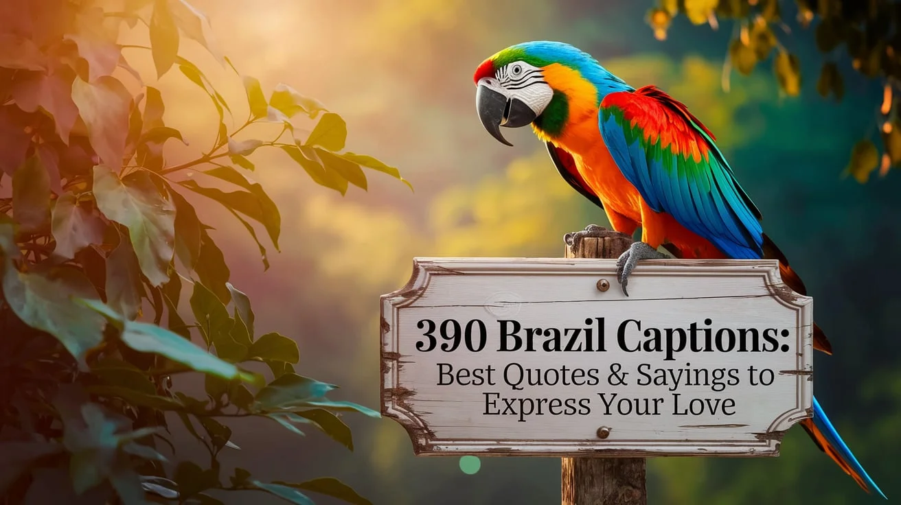 Brazil Captions: Best Quotes & Sayings to Express Your Love