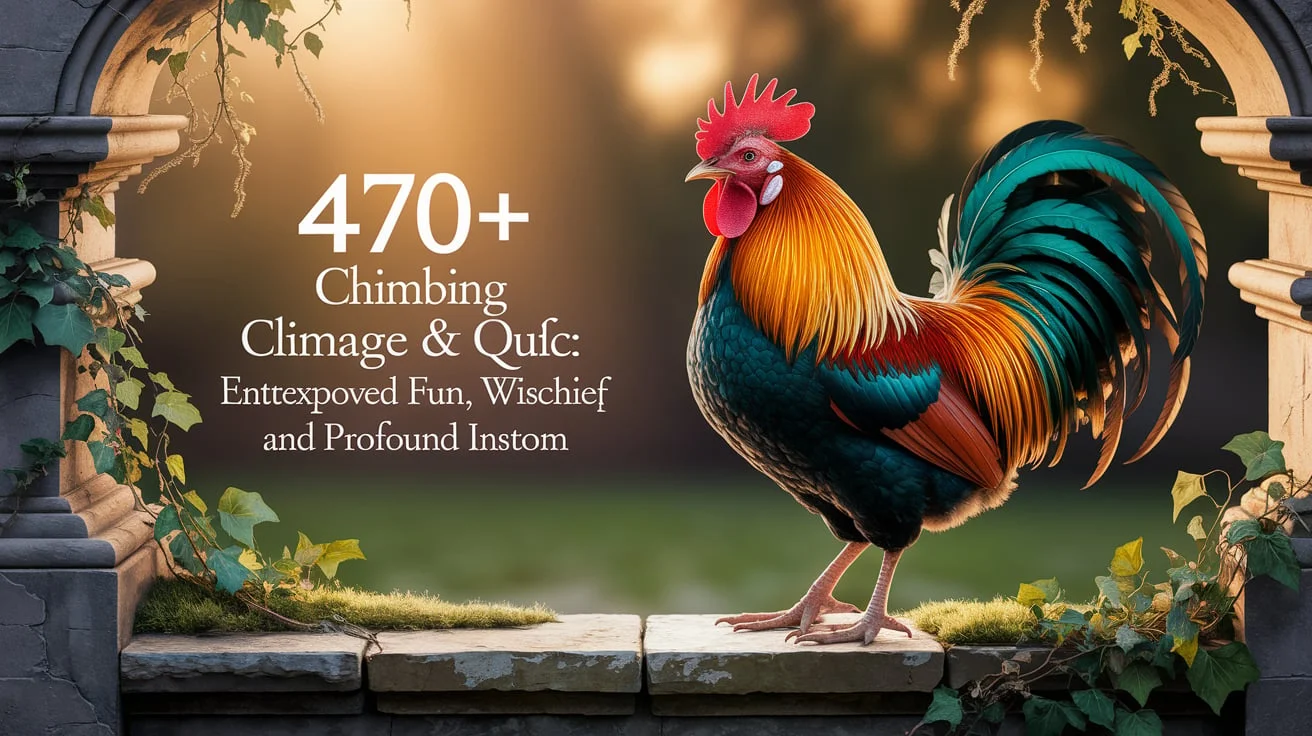 Chicken Captions and Quotes: Expressing Fun, Wisdom, and Inspiration