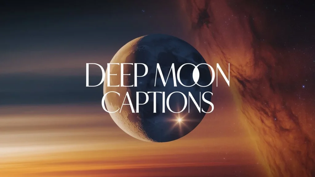 Deep Moon Captions