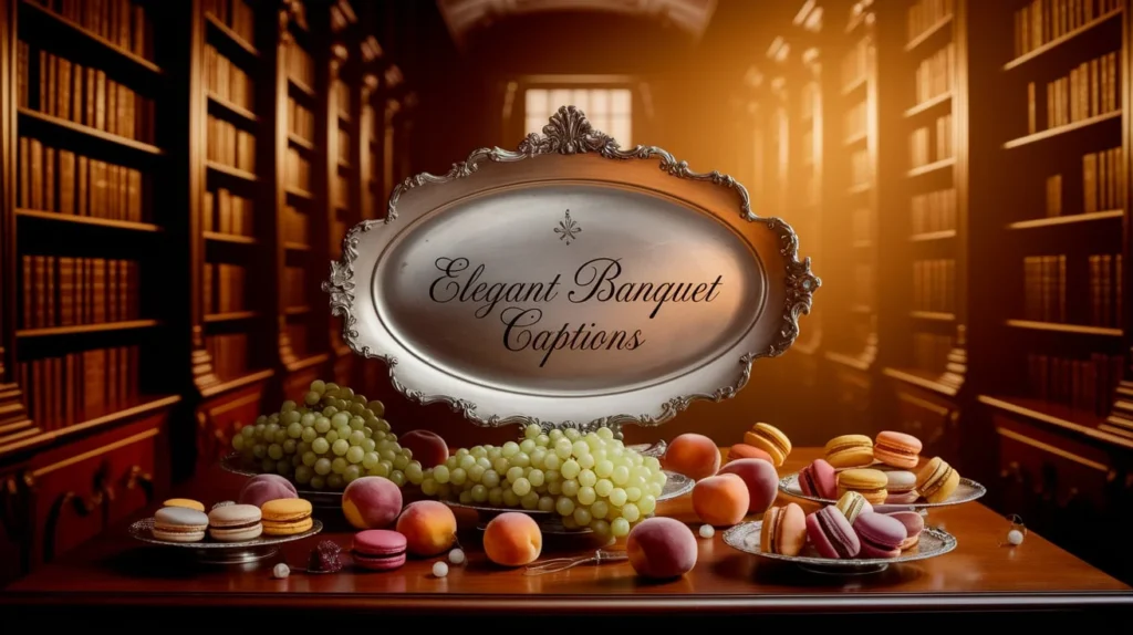 Elegant Banquet Captions for Instagram
