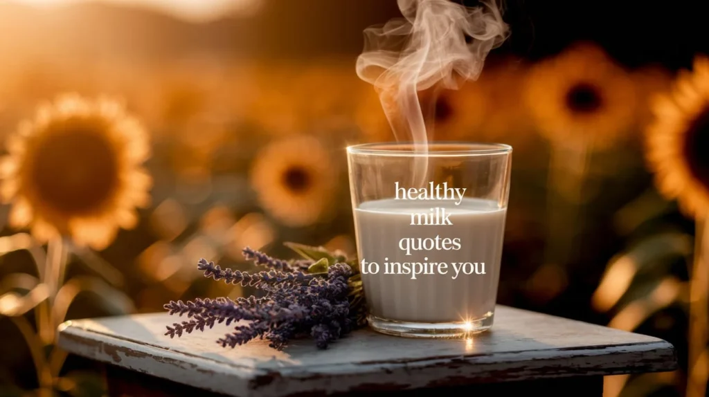 Healthy Milk Quotes to Inspire You