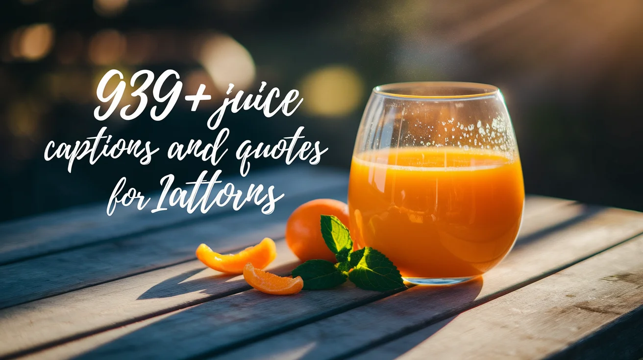 Juice Captions and Quotes for Instagram