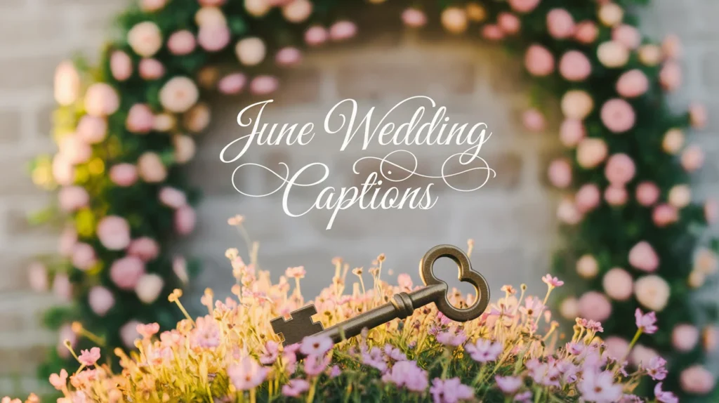 June Wedding Captions