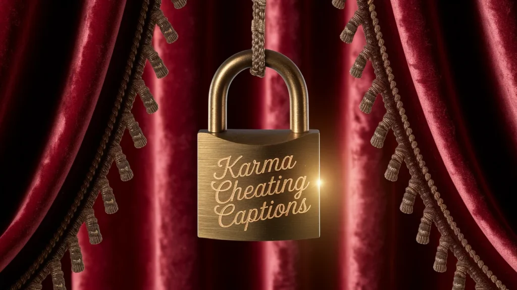 Karma Cheating Captions