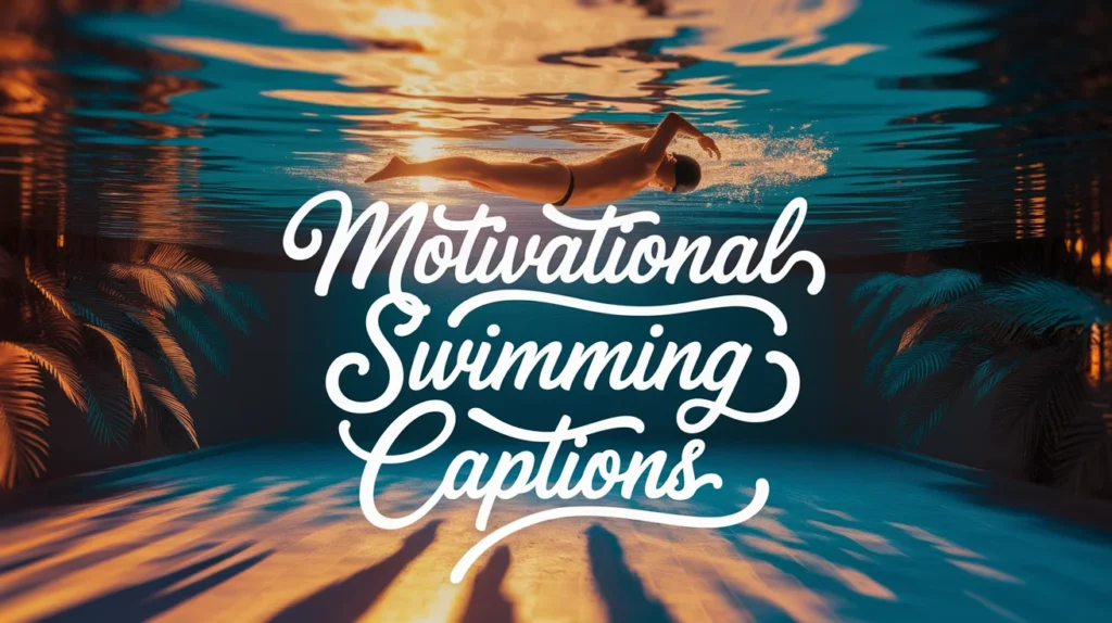 Motivational Swimming Captions
