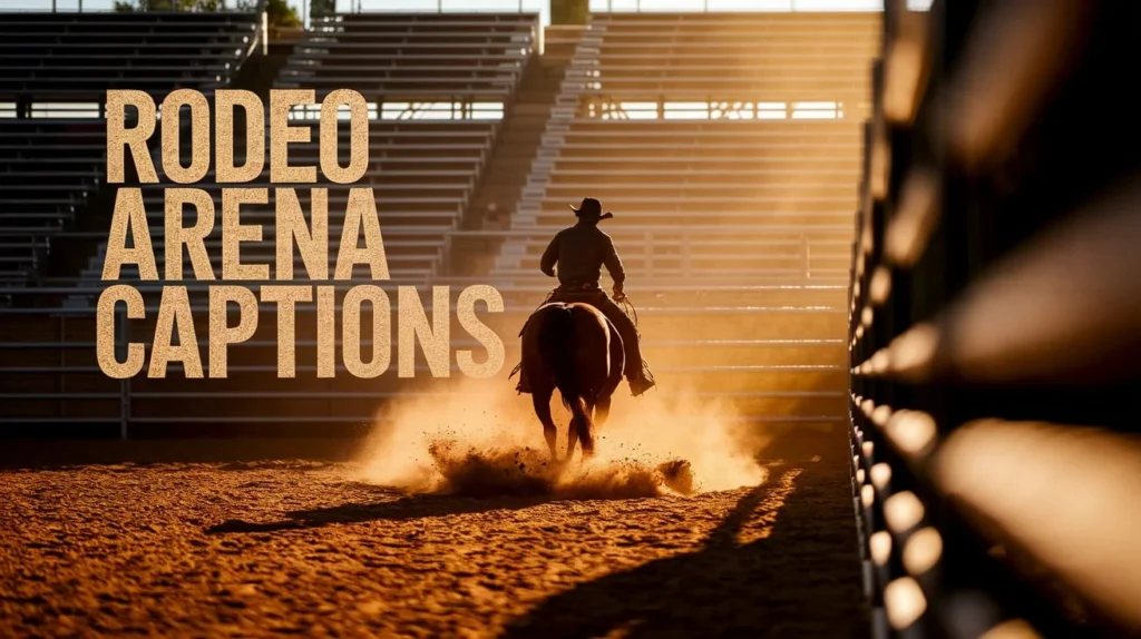 Rodeo Arena Captions