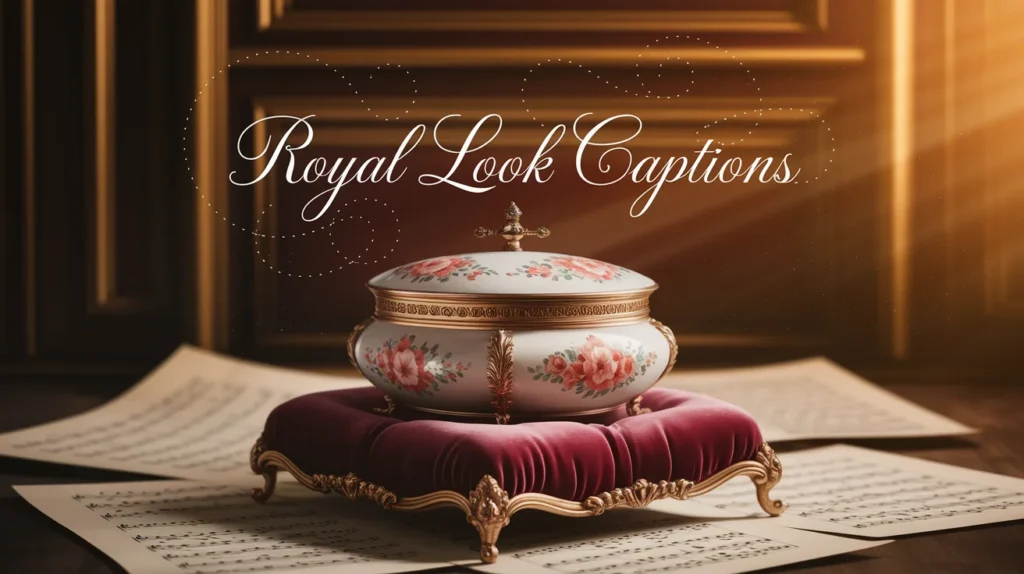 Royal Look Captions
