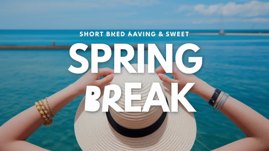 Short and Sweet Spring Break Captions