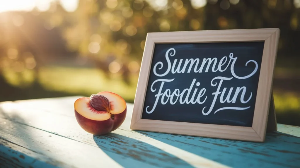 Summer Foodie Fun