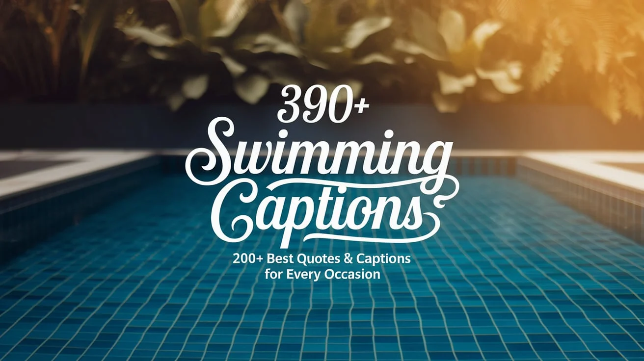 Swimming Captions: 200+ Best Quotes & Captions for Every Occasion