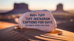 Tuff Instagram Captions for Guys (Ultimate Guide for 2025)