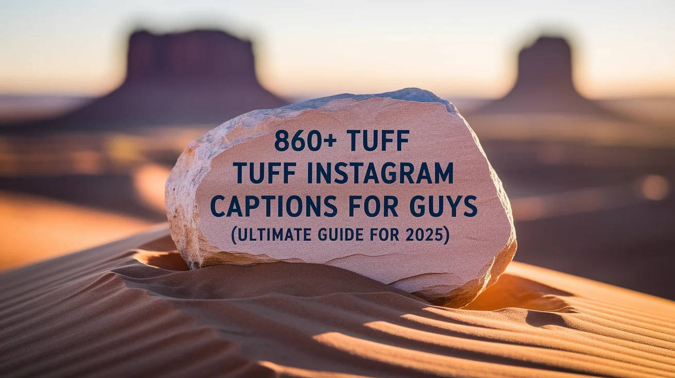 Tuff Instagram Captions for Guys (Ultimate Guide for 2025)