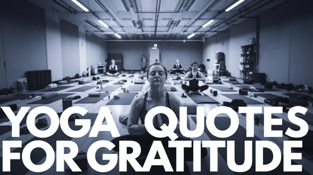 Yoga Quotes for Gratitude