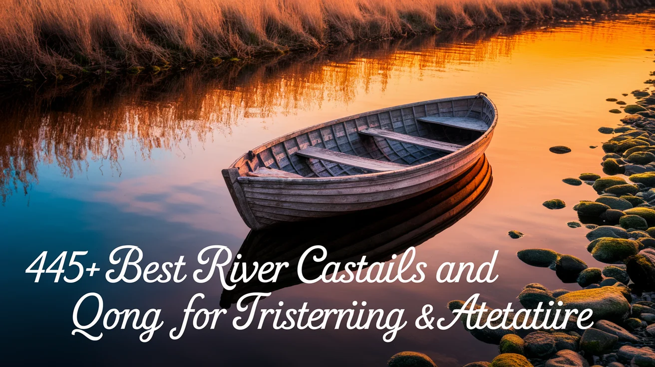 Best River Captions and Quotes for Instagram (Trending & Aesthetic)