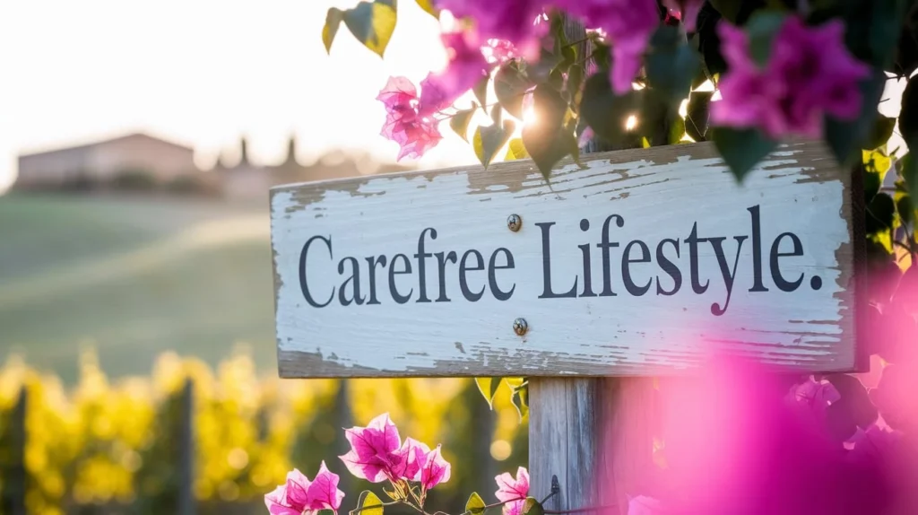 Carefree Lifestyle Captions