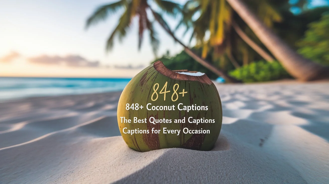 Coconut Captions: The Best Quotes and Captions for Every Occasion