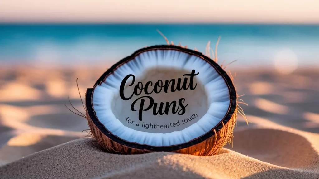 Coconut Puns for a Lighthearted Touch