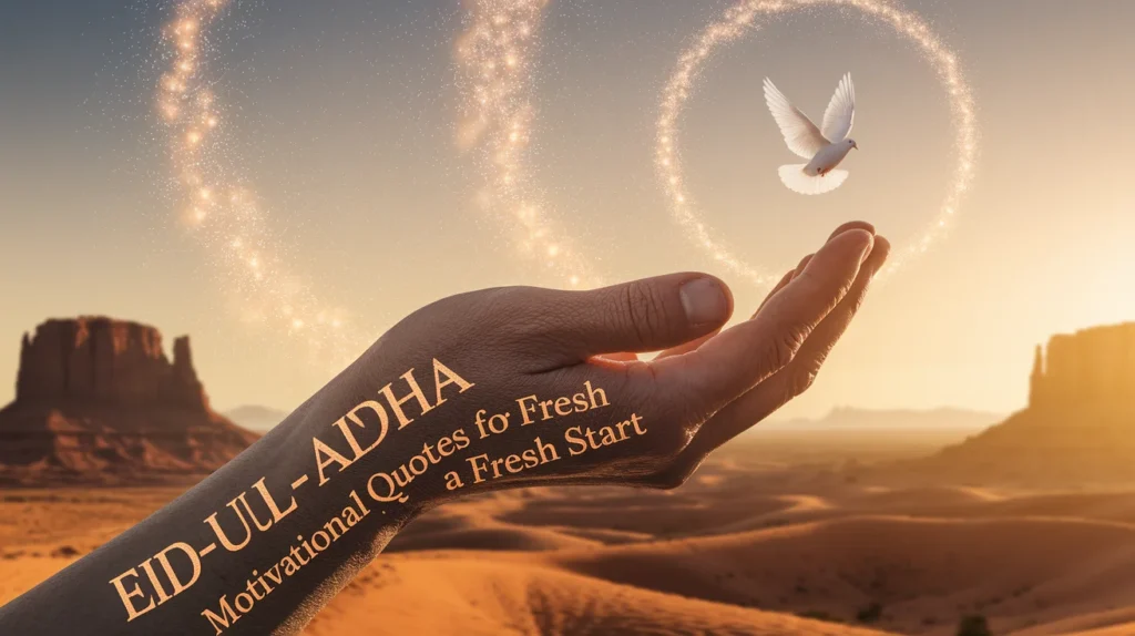 Eid-ul-Adha Motivational Quotes for a Fresh Start