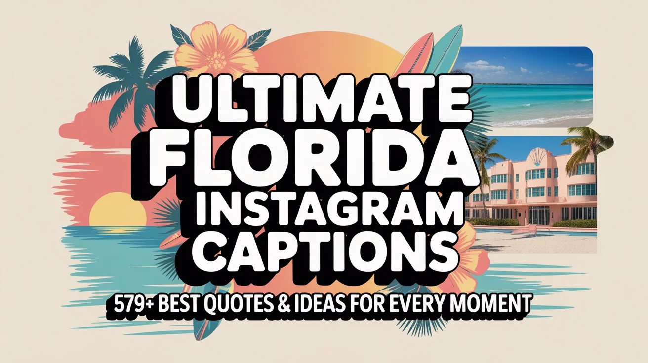 Ultimate Florida Instagram Captions (579+ Best Quotes & Ideas for Every Moment)