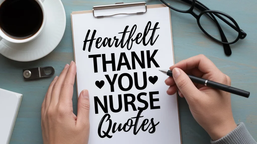 Heartfelt Thank You Nurse Quotes