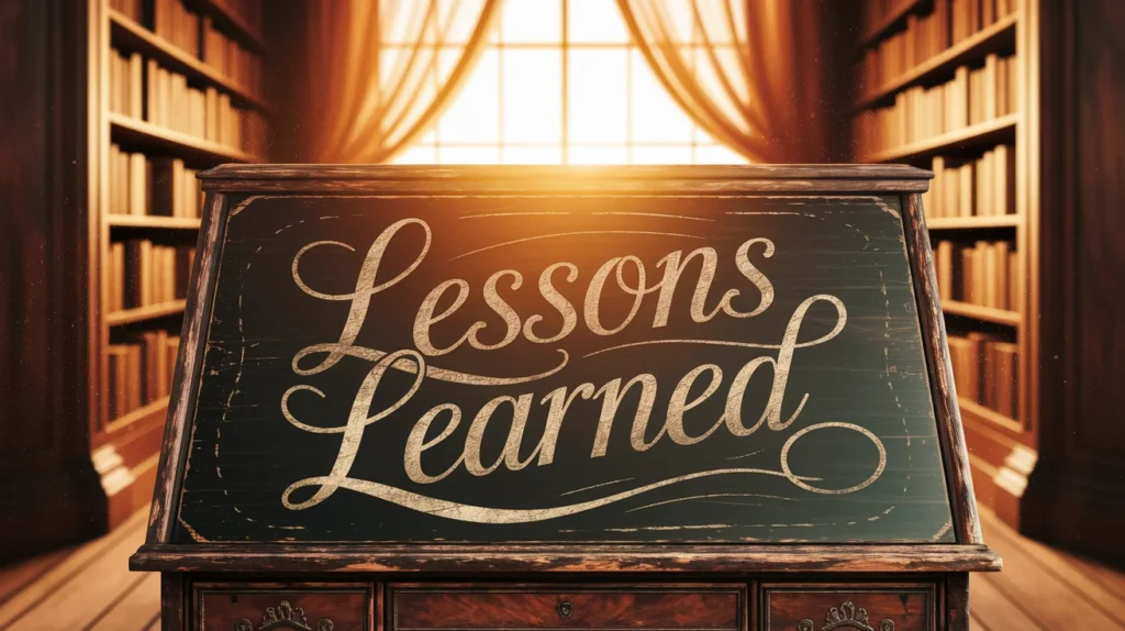 Lessons Learned