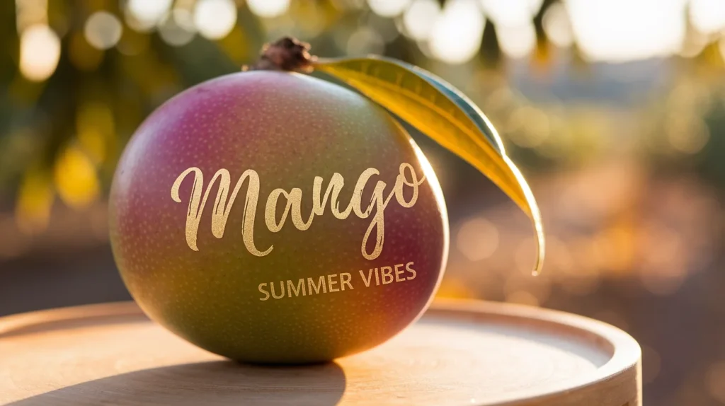 Mango and Summer Vibes Captions